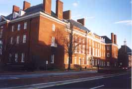 [photo, Lowe House Office Building, 84 College Ave. (from Bladen St.), Annapolis, Maryland]