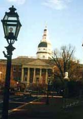[photo, State House (from Bladen St.), Annapolis, Maryland]