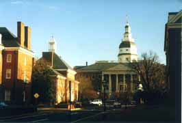 [photo, State House and Legislative Services Building, Annapolis, Maryland]