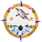 [photo, Town Seal, Chesapeake City, Maryland]